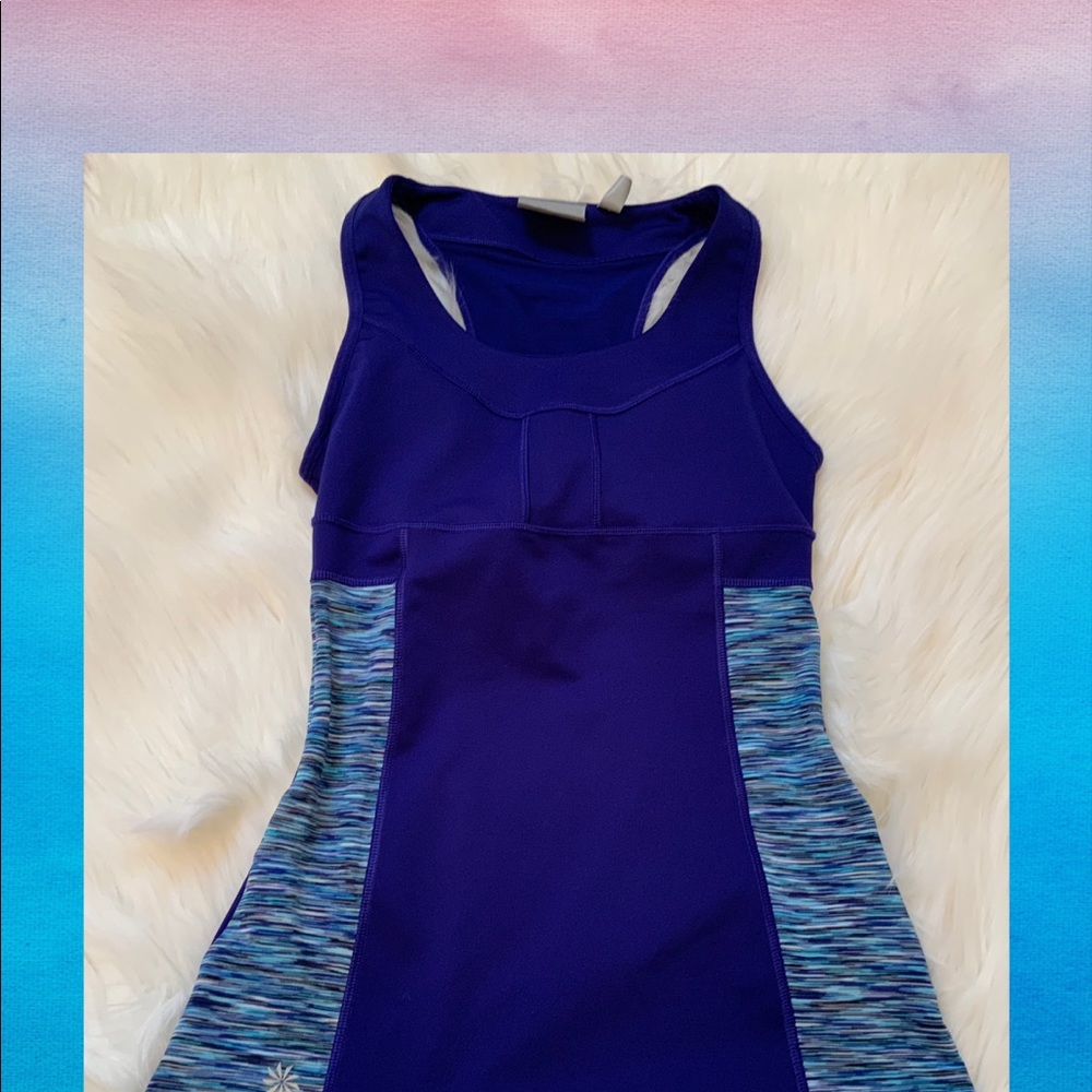 Athleta Athletic Tank with Built in Bra - Size XXS